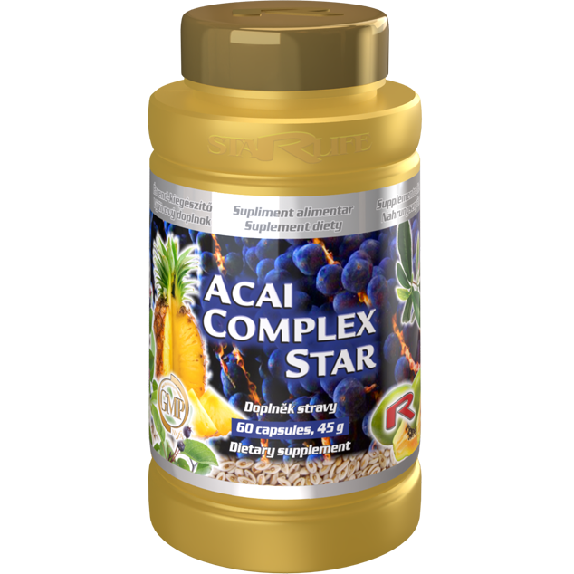 ACAI COMPLEX STAR, 60 kapslí – antioxidační podpora organismu.