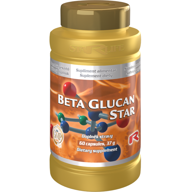 BETA GLUCAN STAR, 60 kapslí – silná podpora imunitního systému.