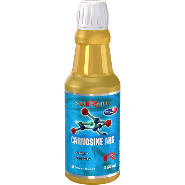 CARNOSINE AKG STAR, 250 ml – tekutý carnosine pro regeneraci buněk.