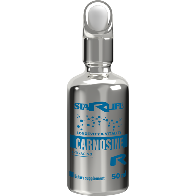 CARNOSINE DROPS, 50 ml – carnosinové kapky pro vitalitu a energii.