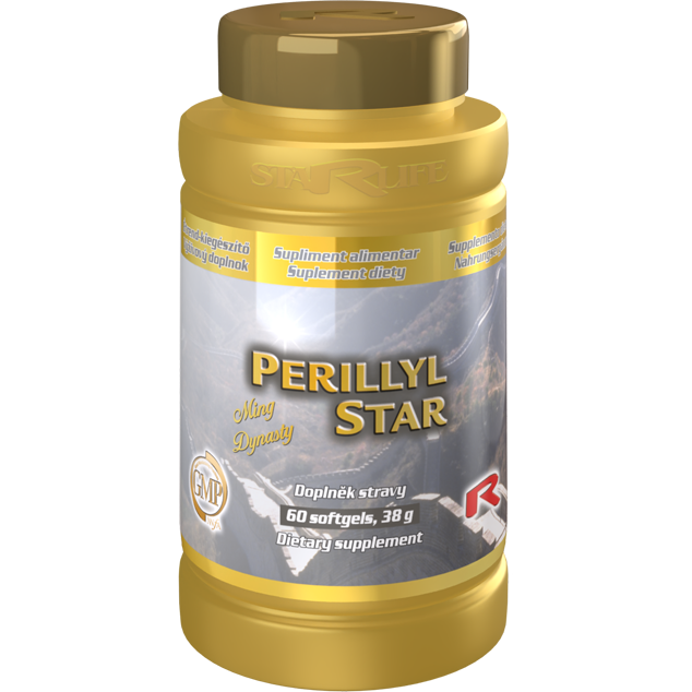 PERILLYL STAR, 60 kapslí – perila křovitá pro podporu dýchacích cest.