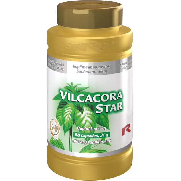 VILCACORA STAR, 60 kapslí – "kočičí dráp" pro silnou podporu imunitního systému.