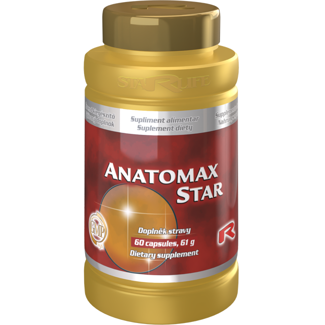 ANATOMAX STAR, 60 kapslí – podpora pro klouby a pohybový aparát.